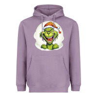Lavender Grinch Heavyweight Hoodie - Unal Design