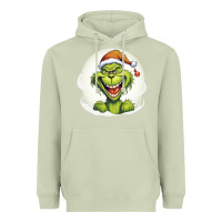 Matcha Grinch Heavyweight Hoodie - Unal Design