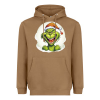 Toasted Coconut Grinch Heavyweight Hoodie - Unal Design