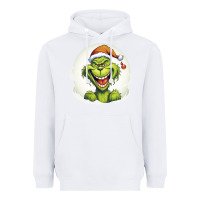 White Grinch Heavyweight Hoodie - Unal Design
