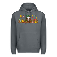 Rock Christmas feeling jolly cow Premium Hoodie - Artiststas