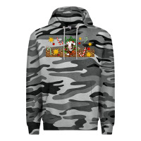 Slate Camo Christmas feeling jolly cow Premium Hoodie - Artiststas