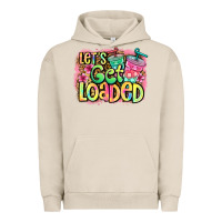 Pigment French Oak let's get loaded Urban Hoodie - Jasminsmagicworld