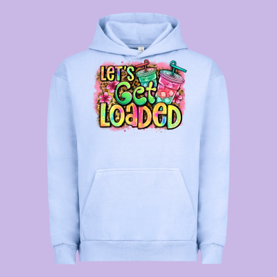 Let's Get Loaded Urban Hoodie Designed By Jasminsmagicworld