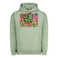 Pigment Oil Green let's get loaded Urban Hoodie - Jasminsmagicworld
