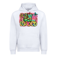 White let's get loaded Urban Hoodie - Jasminsmagicworld