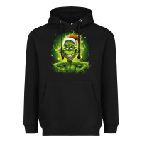 Black Grinch Heavyweight Hoodie - Unal Design