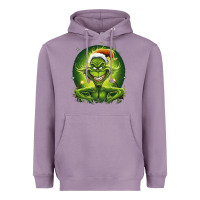 Lavender Grinch Heavyweight Hoodie - Unal Design