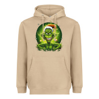 Mushroom Grinch Heavyweight Hoodie - Unal Design