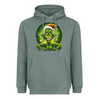 Sage Grinch Heavyweight Hoodie - Unal Design