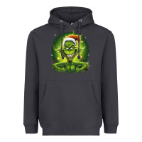 Smoke Grinch Heavyweight Hoodie - Unal Design