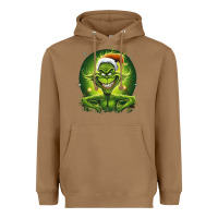 Toasted Coconut Grinch Heavyweight Hoodie - Unal Design