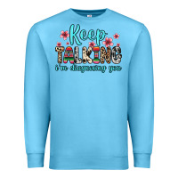 Ocean Blue keep talking i m diagnosing you Premium Sweatshirt - Zillion Design Studio