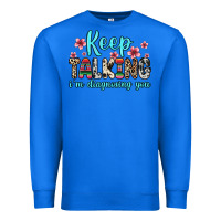 True Royal keep talking i m diagnosing you Premium Sweatshirt - Zillion Design Studio