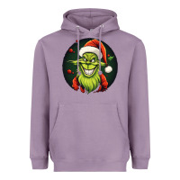 Lavender Grinch Heavyweight Hoodie - Unal Design