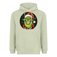 Matcha Grinch Heavyweight Hoodie - Unal Design