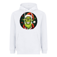 White Grinch Heavyweight Hoodie - Unal Design