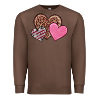 Chestnut valentine's day hearts Premium Sweatshirt - RanaPortraitStore