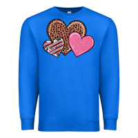 True Royal valentine's day hearts Premium Sweatshirt - RanaPortraitStore