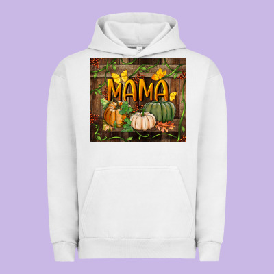 Mama Pumpkin Tumbler Urban Hoodie Designed By Bundleandbundleshop