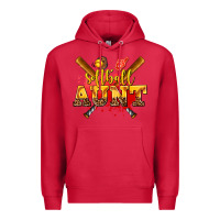 Cardinal softball aunt Premium Hoodie - AdoDesignShop