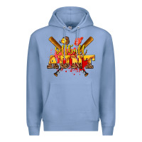 Colony Blue softball aunt Premium Hoodie - AdoDesignShop