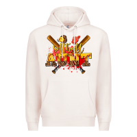 Pale Pink softball aunt Premium Hoodie - AdoDesignShop