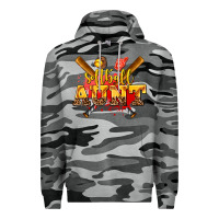 Slate Camo softball aunt Premium Hoodie - AdoDesignShop