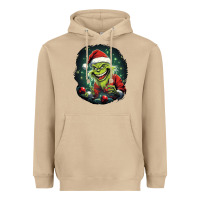 Mushroom Grinch Heavyweight Hoodie - Unal Design