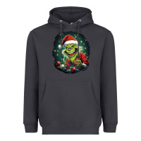Smoke Grinch Heavyweight Hoodie - Unal Design