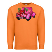 Carrot valentine's day heart cactus truck Premium Sweatshirt - RanaPortraitStore