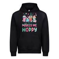 Black easter coffee makes me so hoppy Urban Hoodie - Jasminsmagicworld