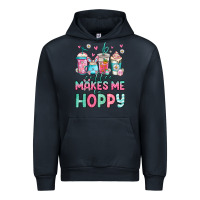 Navy easter coffee makes me so hoppy Urban Hoodie - Jasminsmagicworld