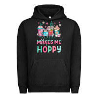 Pigment Black easter coffee makes me so hoppy Urban Hoodie - Jasminsmagicworld