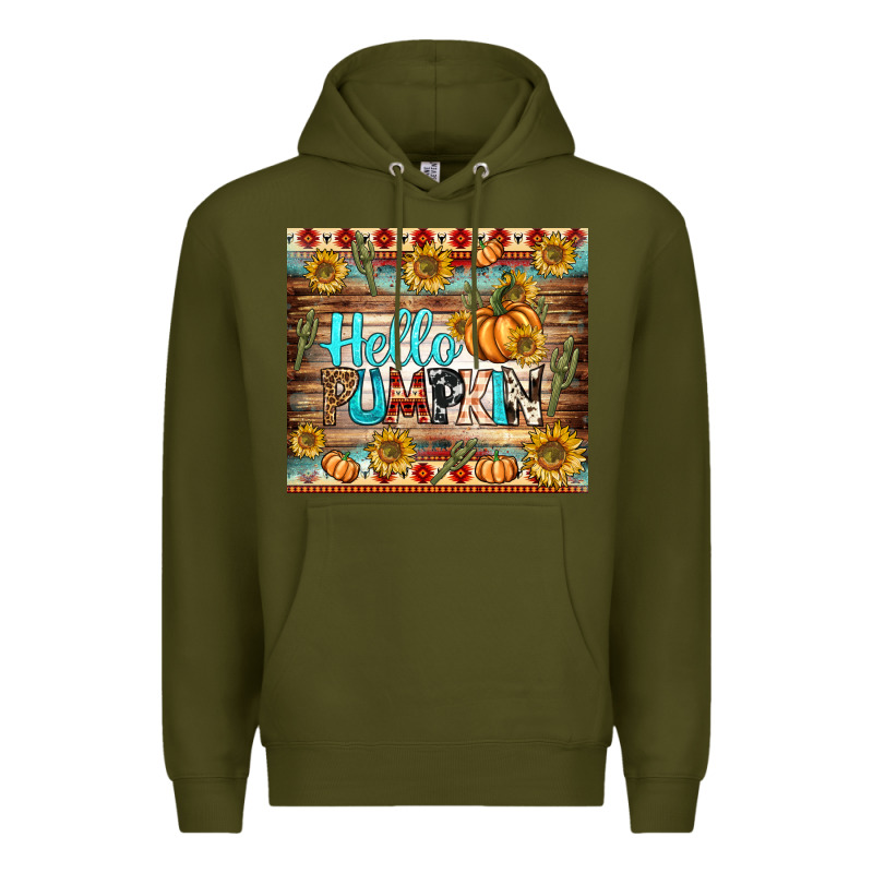 Hello Pumpkin Tumbler Premium Hoodie by BundleAndBundleShop | Teevron