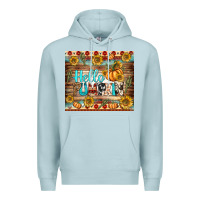 Blue Mist hello pumpkin tumbler Premium Hoodie - BundleAndBundleShop