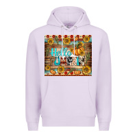 Lilac hello pumpkin tumbler Premium Hoodie - BundleAndBundleShop