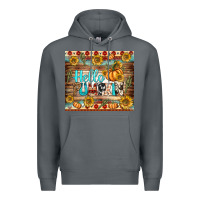Rock hello pumpkin tumbler Premium Hoodie - BundleAndBundleShop