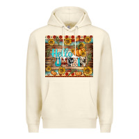 Sandshell hello pumpkin tumbler Premium Hoodie - BundleAndBundleShop