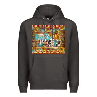 Smoke hello pumpkin tumbler Premium Hoodie - BundleAndBundleShop