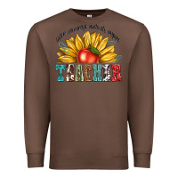 Chestnut teacher with sunflower Premium Sweatshirt - texasbilliewilder
