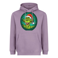 Lavender Grinch Heavyweight Hoodie - Unal Design