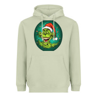 Matcha Grinch Heavyweight Hoodie - Unal Design