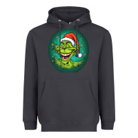 Smoke Grinch Heavyweight Hoodie - Unal Design