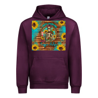Mauve Wine i hate everyone but coffee helps western skeleton coffee sunflowers Urban Hoodie - Artiststas