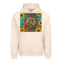 Sandshell i hate everyone but coffee helps western skeleton coffee sunflowers Urban Hoodie - Artiststas