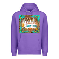 Purple pumpkin spice and everything nice Premium Hoodie - BundleAndBundleShop