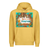 Antique Gold pumpkin spice and everything nice Premium Hoodie - BundleAndBundleShop