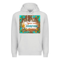 Dove Grey pumpkin spice and everything nice Premium Hoodie - BundleAndBundleShop