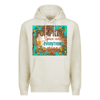 Oatmeal Heather pumpkin spice and everything nice Premium Hoodie - BundleAndBundleShop